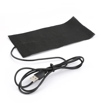 1 шт. USB-теплые накладки для пасты, быстро нагревающаяся грелка из углеродного волокна, тепловой коврик, грелка для ткани, жилет, куртка, Обувь