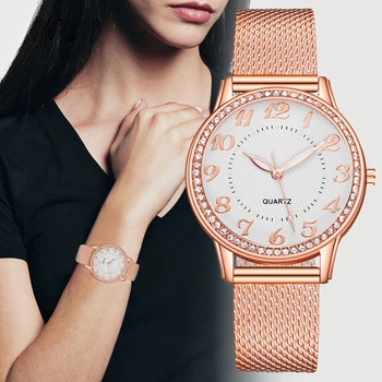 Модные женские наручные часы, женские часы, лучший бренд класса люкс, серебристый сетчатый ремешок из нержавеющей стали, женские кварцевые часы Relogio Masculi